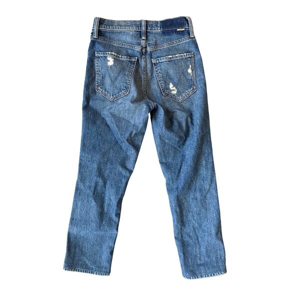 Mother Superior The Tomcat in Playing with Fire Blue Denim Jeans Size 24 - Picture 2 of 7